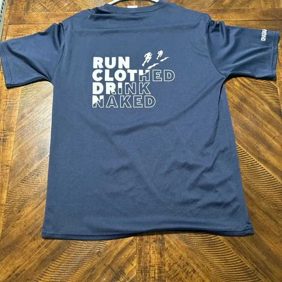 Port and Company Dark Blue Graphic Tee - Picture 2 of 2